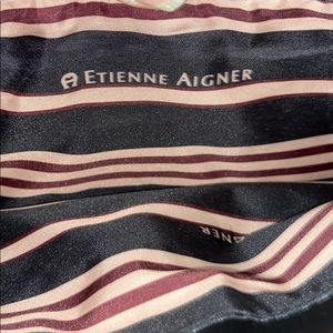 ETIENNE AIGNER BLACK LEATHER SHOULDER BAG!! 👜👜